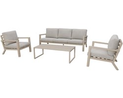 Vita Emerson loungeset beige 4 delig