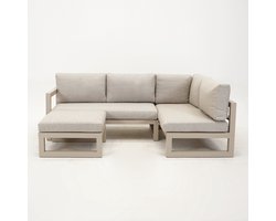 Vita Grosso hoekbank 3 delig links beige