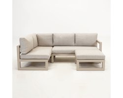 Vita Grosso hoekbank 3 delig rechts beige