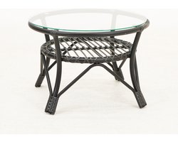 Vita Lester bijzettafel zwart laag