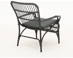 Vita Lester loungestoel zwart