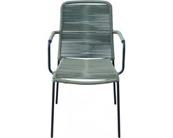Vita Luxor Dining Stoel Touw - Groen