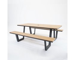 Vita Massa rechthoekige picknicktafel