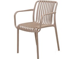 Vita Porto stapelstoel taupe