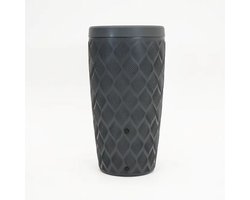 Vita Regenton Flow antraciet 240L + Plantenbak + Kraan met Gardena koppeling + Vorst/ UV bestendig kunststof