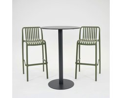 Vita Santo bartafel Ø70x105cm