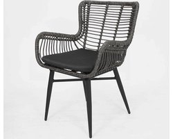 Vita Spider diningstoel zwart