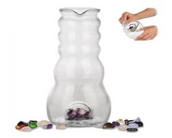 Vitaalwaterkaraf Cadus voor edelstenen - Hout - Glas - 1000
