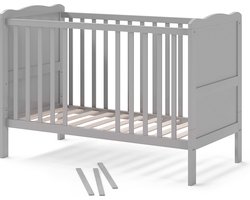 Vitalispa Tobi Babybed – 60x120 cm Grijs