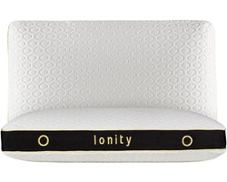 Vitapur Hoofdkussen - Hoofdkussen Nekklachten - Traagschuim Hoofdkussen - Hoofdkussen Nekpijn - Ionity Silver - Anti Allergie - Hoofdkussens - 40x60 cm