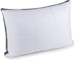 Vitapur Hoofdkussen - Kussen - Hoofdkussen traagschuim - Memosilver - Geschikt voor rug-, zij- en buikslapers - Traagschuim - Vermindert Nekklachten - 50x70 cm