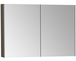 VitrA Basis Spiegel Met Kast, 100 Cm