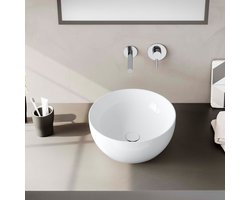 VitrA Options Outline opzet waskom rond Ø 40 cm Wit