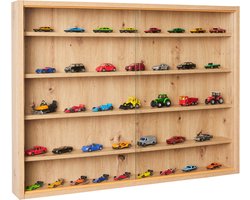 Vitrine Collecty | 80 x 9,5 x 60 cm | Spaanplaathout | Zandkleur