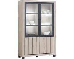 Vitrinekast met LED  areka