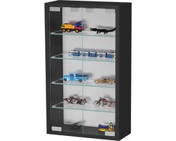 Vitrinekastje staande hangende wandvitrine - 40 x 60 x 12 cm