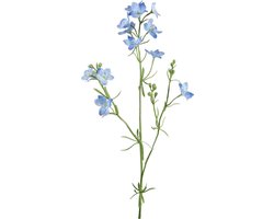 Viv! Home Luxuries Ridderspoor - zijden bloem - blauw - 85cm