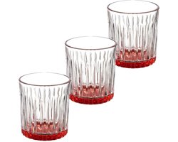 Vivalto - Drinkglazen Exotic Collection set 6x op oranje base 330 ml