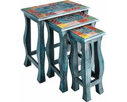 Vivek-SideTable - 3 Pack - Mix