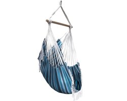 Vivere Braziliaanse Hangmat Stoel - Blue Lagoon
