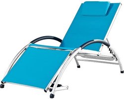 Vivere Dockside Sun Lounger - True Turquoise