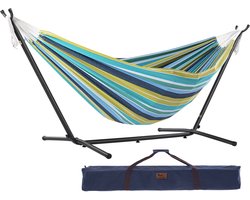 Vivere Dubbele Hangmat met Standaard - Cayo Reef
