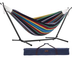 Vivere Dubbele Hangmat met Standaard - Rio Night