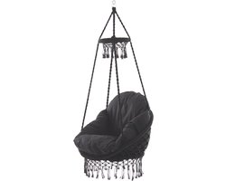Vivere Polyester Macrame Deluxe stoel - Eclipse
