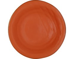 Vivi Oggi - Diepe Borden - Pastabord - Ø 24cm - Oranje - Italië