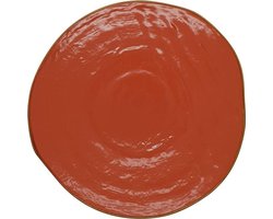 Vivi Oggi - Dinerborden - Bord - Rond - Ø 28cm - Oranje - Italië - Kerst