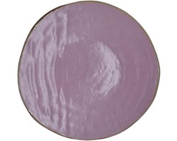 Vivi Oggi - Dinerborden - Bord - Rond - Ø 28cm - Paars - Lila - Italië - Kerst