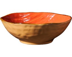 Vivi Oggi - Grote Serveerschaal - Geel - Ø 27cm - Italië - Kerst