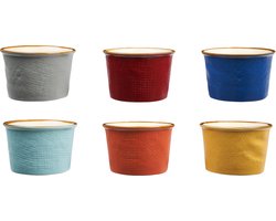 Vivi Oggi - IJs - IJsbeker - IJsbakjes - IJscoupe - Set van 6 - Kerst - Italië