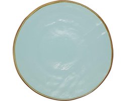 Vivi Oggi - Ontbijtborden - Bord - Ø 20cm - Turquoise - Italië - Kerst