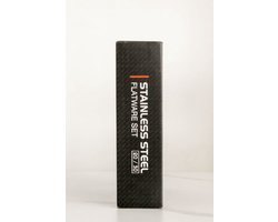 VL HOME zwart 20pcs/set roestvrij staal bestek sets service voor 4 personen