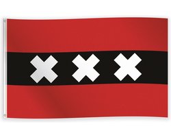 Vlag Amsterdam 150x90cm