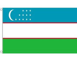 Vlag Oezbekistan 90x150cm | Best Value