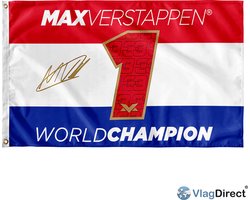 VlagDirect - Max Verstappen vlag - Formule 1 Nederland vlag - 90 x 150 cm.