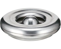 Vlamdovende tafelasbak aluminium Ø12 cm
