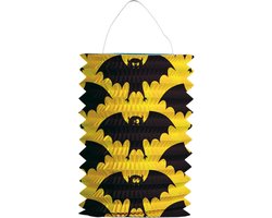 Vleermuis lampion voor halloween of heksen thema feestartikelen versieringen 18 cm