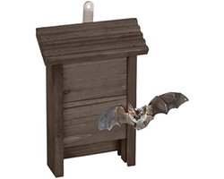 Vleermuiskast voor natuurbescherming en huisvesting van nachtdieren