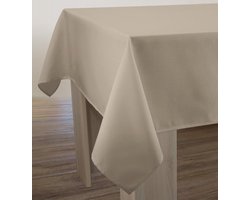Vlekbestendig Tafelkleed 140 x 240 cm in Taupe