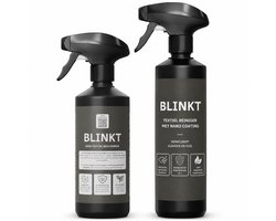 Vlekken uit Bank Halen & Bank Impregneren Spray met Nano Coating - Bank & Meubel Bescherm Pakket - 2x500ml - BLINKT