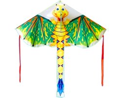 Vlieger XL - Baby dragon Kite - Baby draak vlieger - Kite - 30 meter line - Eenlijner - 140 x 205cm