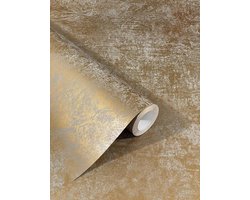 Vliesbehang Goud Klassiek - Modern en Weelderig - 10,05 x 0,53m