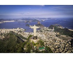 Vliesfotobehang Fotobehang 7 Banen, Rio de Janeiro Art. 18067