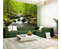 Vliesfotobehang Fotobehang 7 Banen, Zachte water stroom Art. 18060