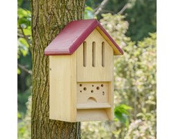 Vlinder- en bijenhotel