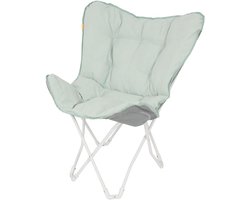 Vlinderstoel - Campingstoel Klapstoel - Ontspannen Buiten - Gepolsterde Stof - 17 x 103 x 17 cm - Groen