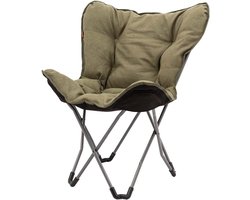 Vlinderstoel - Outdoor stoel - Kamperen Tuin - Gepolsterd Oxford - 22x103x22 cm - Groen